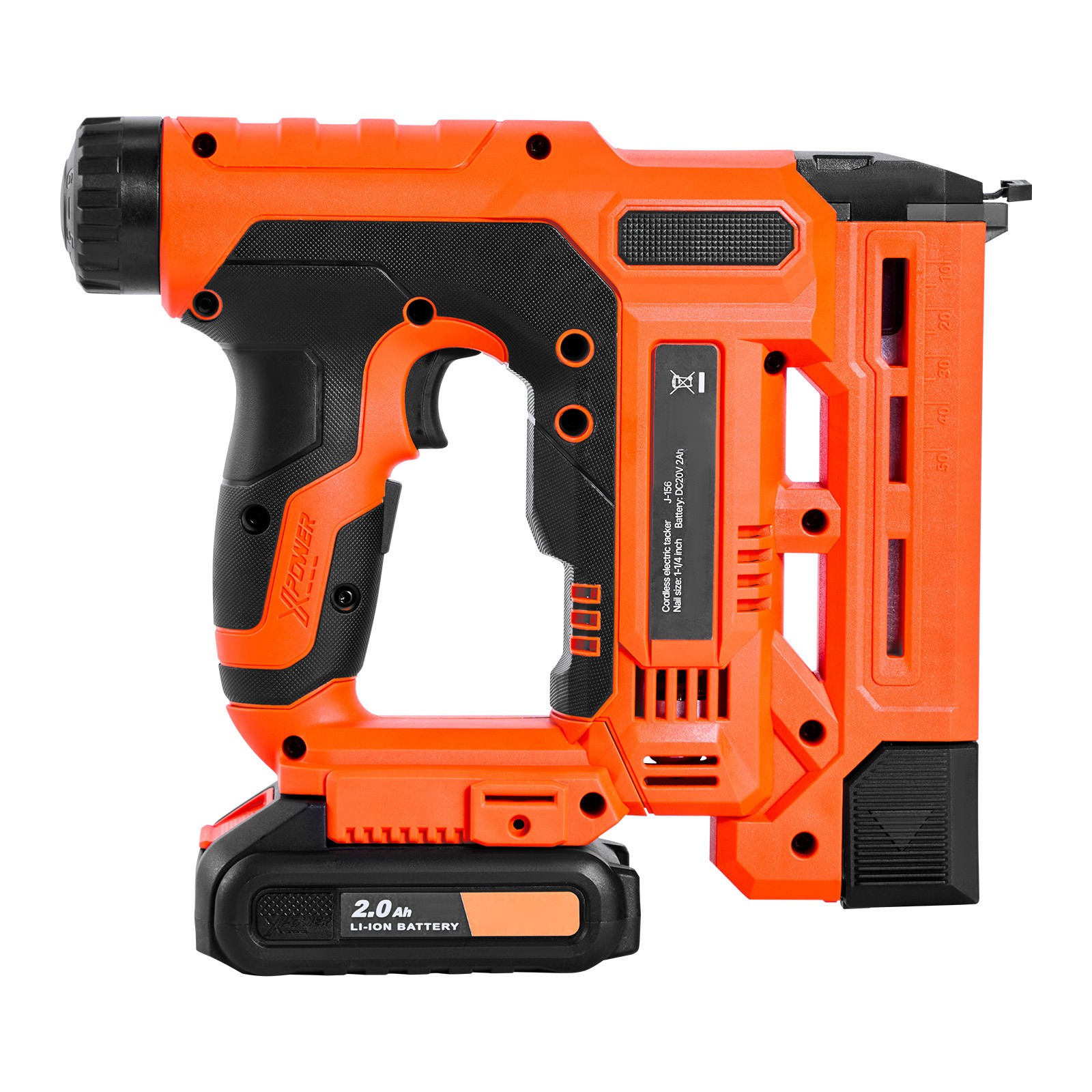 Uimoso Cordless 2-in-1 Nail and Staple Gun, 18 Gauge for Woodworking