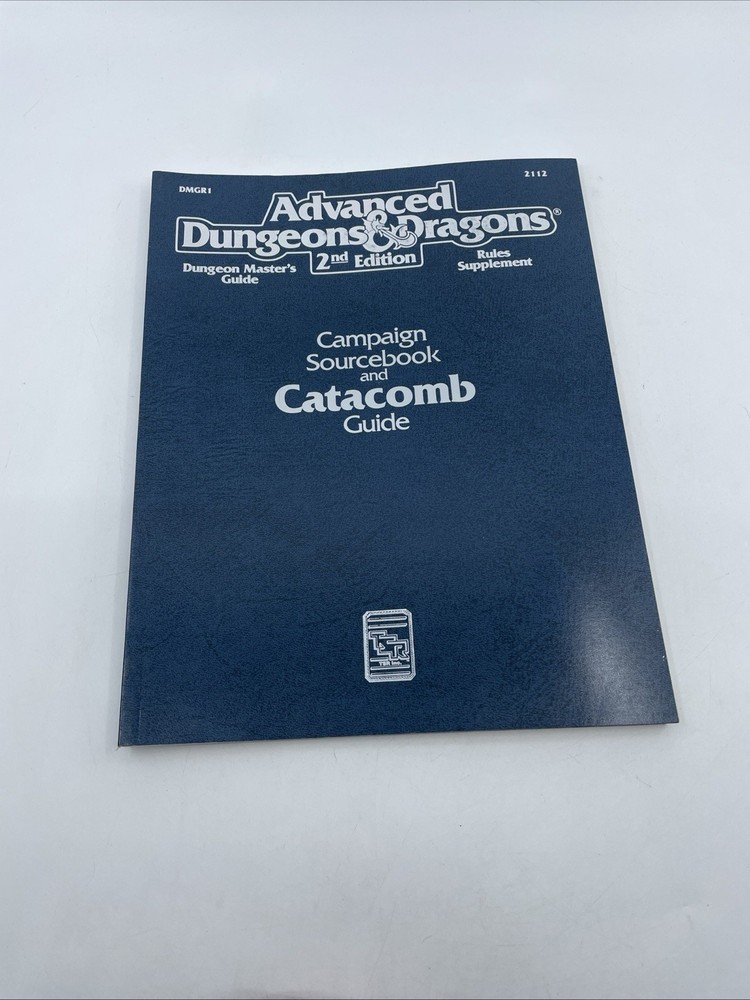 Advanced Dungeons & Dragons Campaign Sourcebook & Catacomb Guide