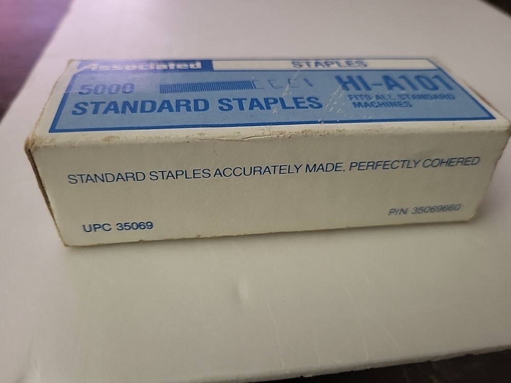 Associated Staples HI A101 Open Box