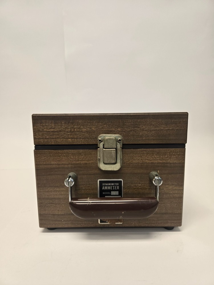 Sensitive Research Dynamometer Ammeter Model D Made by Singer Instrumentation