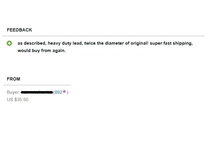 OBD2 OBDII Main Cable for Mac Tools Model ET129 Scanner Code Reader Scan Tool
