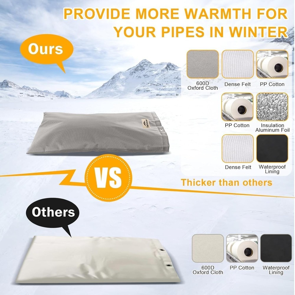 7-Layer Insulated Backflow Preventer Cover