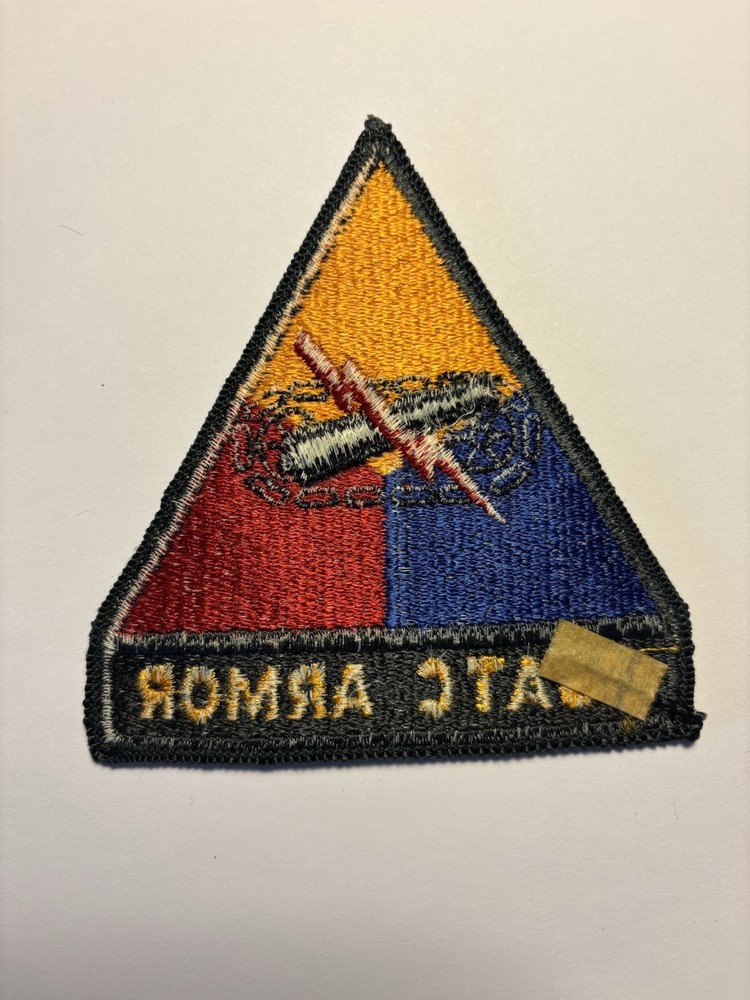 USATC Armor School U.S. Army Shoulder Patch Insignia
