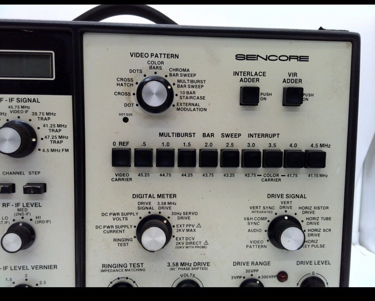 Sencore VA62 Universal Video Analyzer RF Communication Test Set Programmable