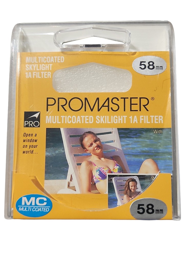 PROMASTER Multicoated SkyLight 1A Filter, 58 mm