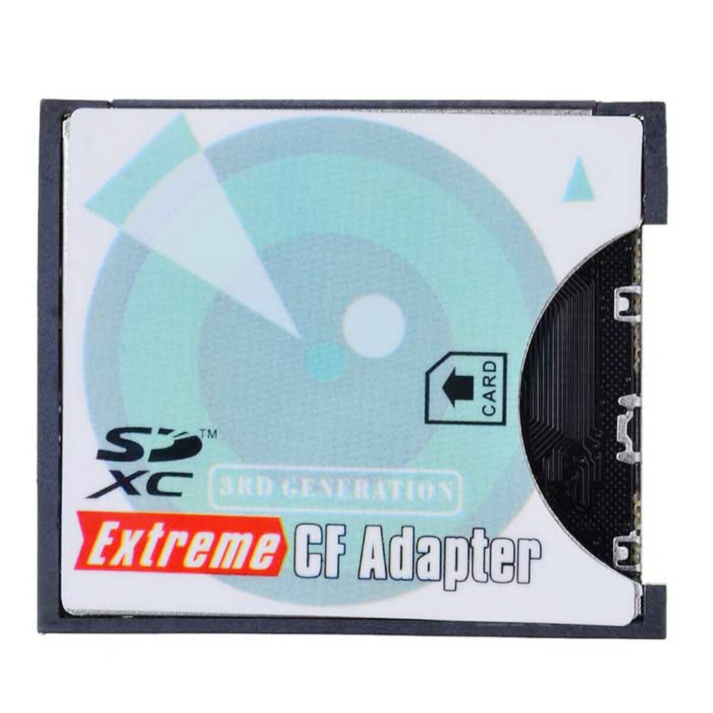 SD SDHC SDXC To CF Compact Flash Memory Card Adapter Reader SD to TF Card