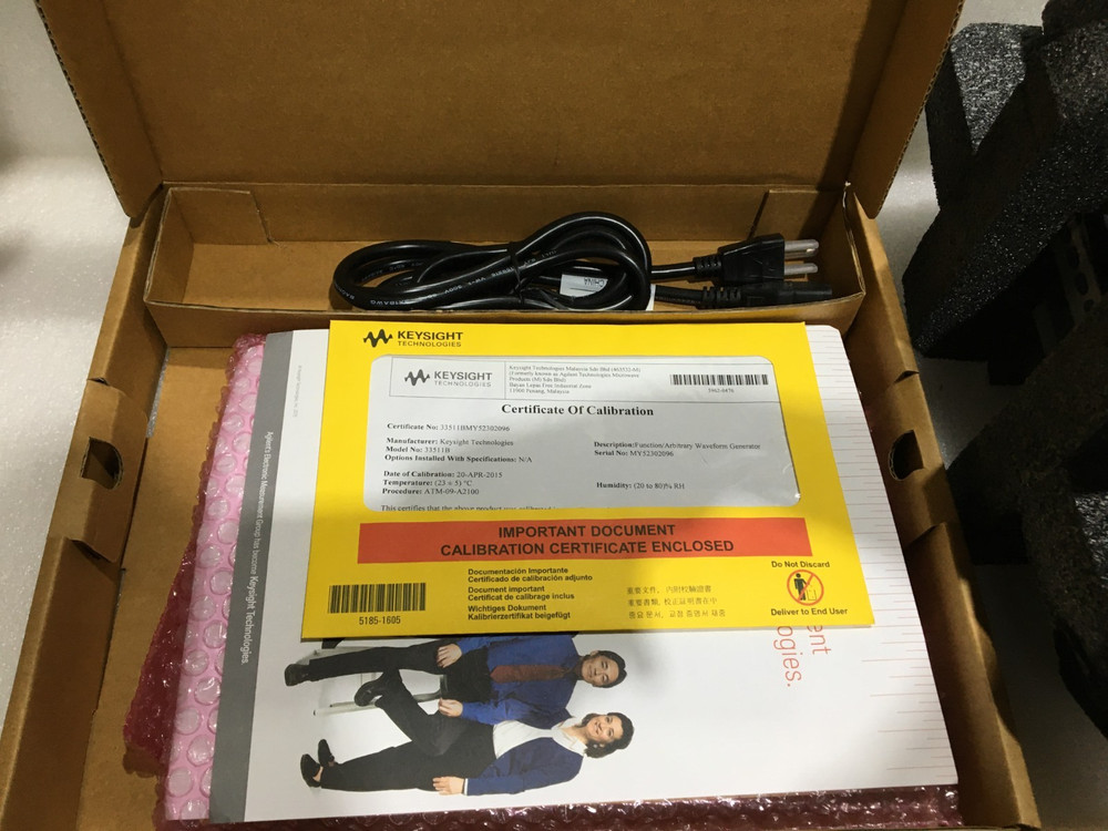 Keysight 33500B Series Waveform Generator Trueform model 33511B 20 MHz