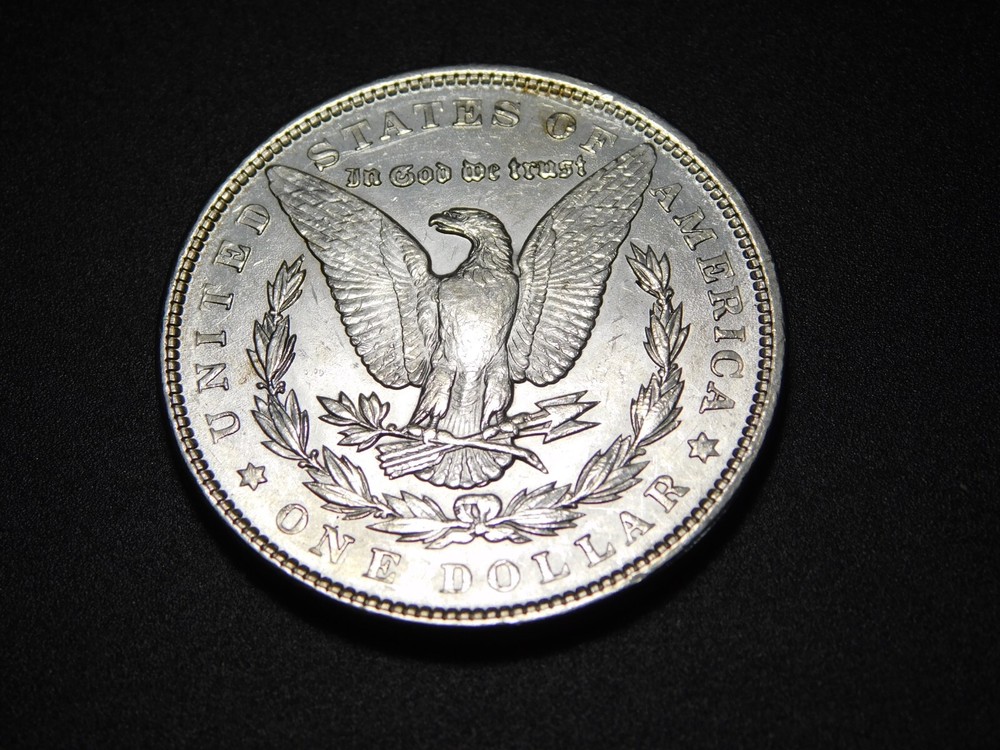 OLD SILVER US COINS 1890 MORGAN DOLLAR