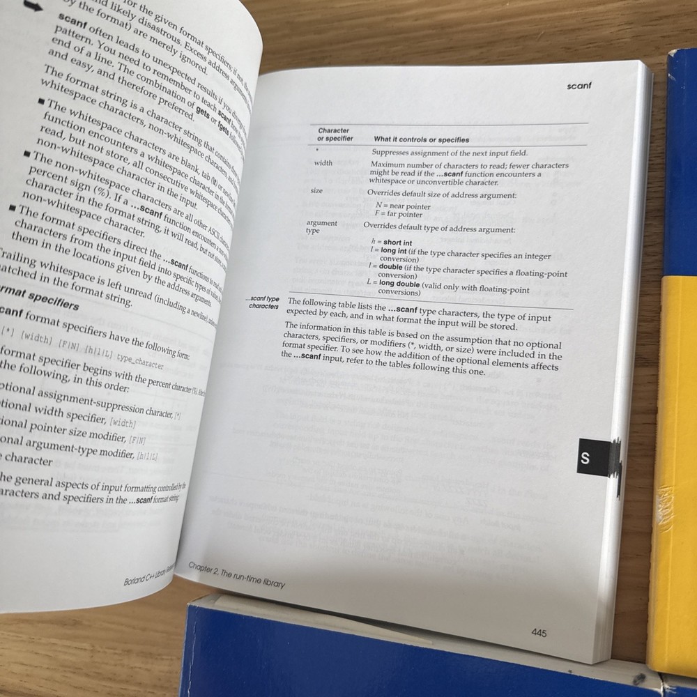 Lot Of 4 Borland C++ 3.0 User Guides Programmer’s Library Reference Tools Guide