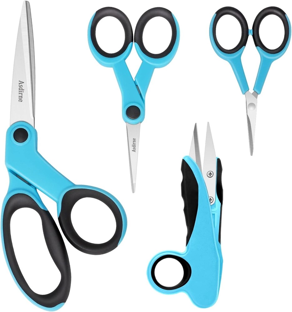Premium sewing Scissors Bundle, Perfect Sewing Partners, Sharp and Durable, Comf