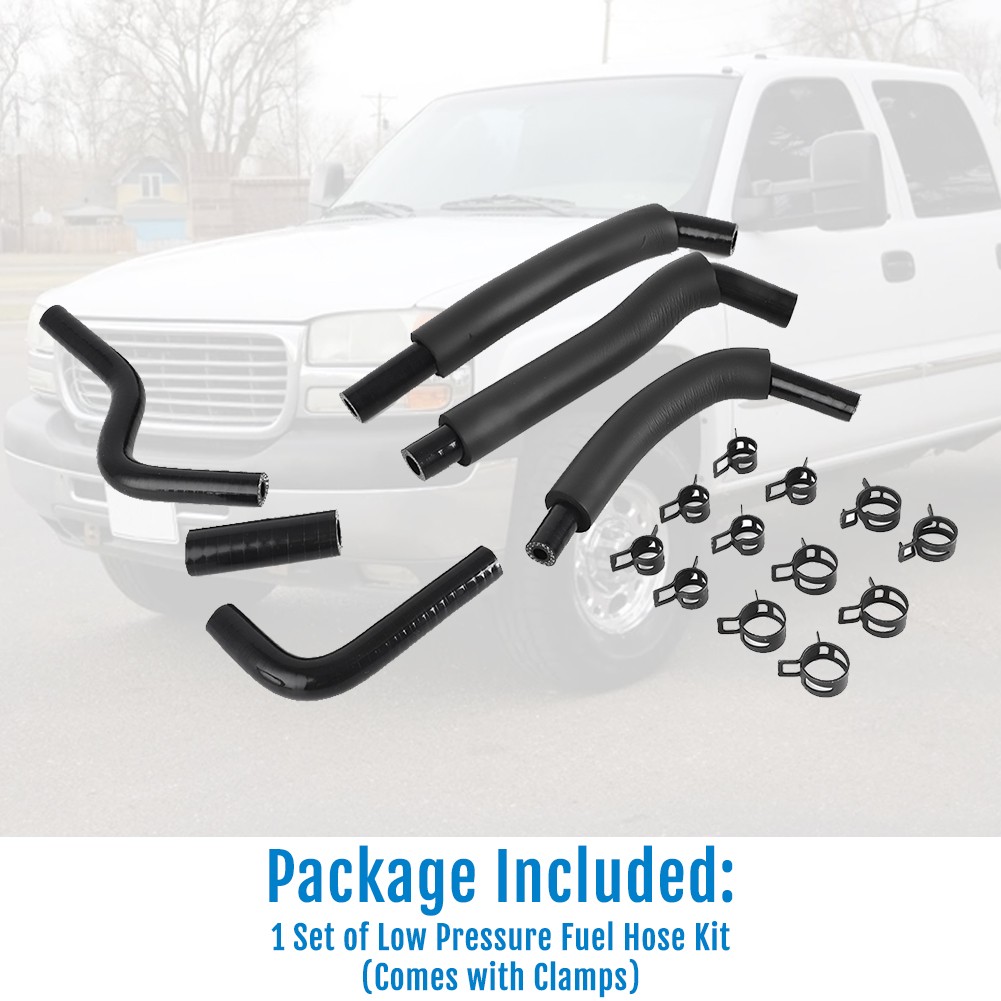 For Deluxe LB7 Duramax Low Pressure Fuel Line Hose Kit 2001-04 6.6L ​​97216067​