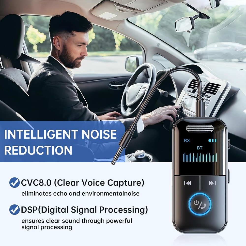 4 in1 Bluetooth Audio Adapter Wireless Receiver Transmitter 3.5mm Aux MP3 Player