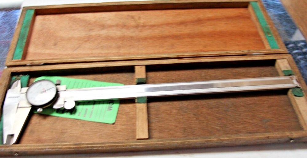Peacock Dial Caliper in Case