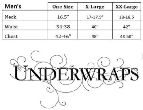 Underwraps Mens Speed Demon,Multi,One Size