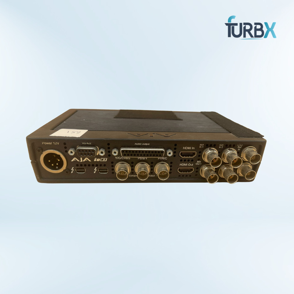 Aja IO XT Professional Capture Playback Device without Power Supply Untested