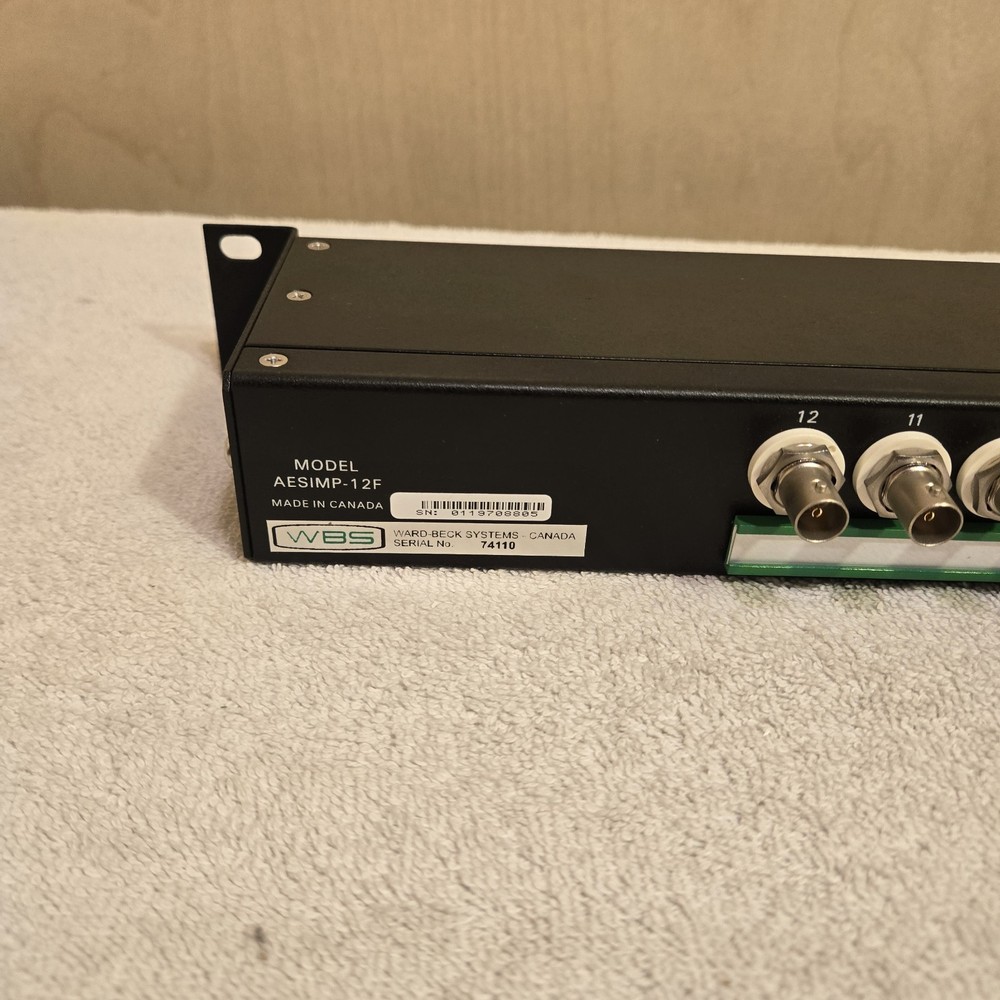 Evertz AESIMP-12F Used Gear