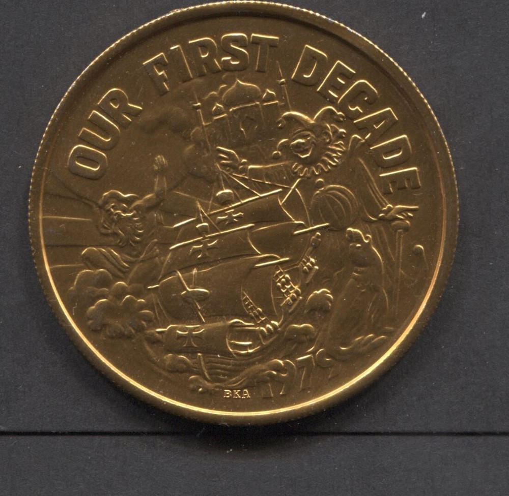 1979-Our First Decade-UNC-Alum Medal