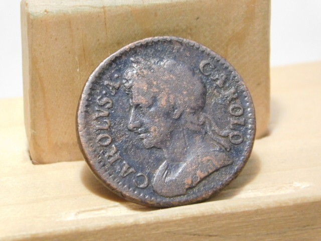 1673 Great Britain Charles II farthing