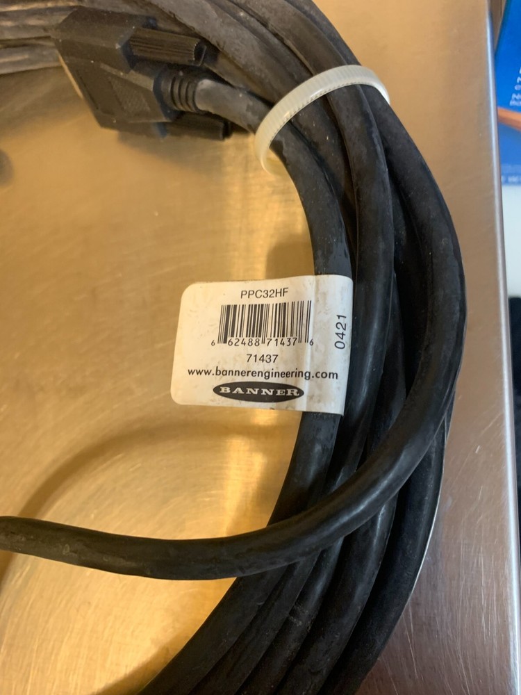 Banner PPC32HF Camera to Controller Cordset NEW