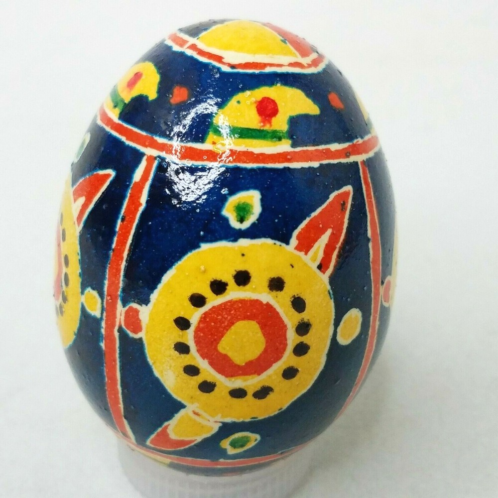 Traditional Ukrainian Pysanka Egg Handpainted Easter Pysanky Blown 2012 D