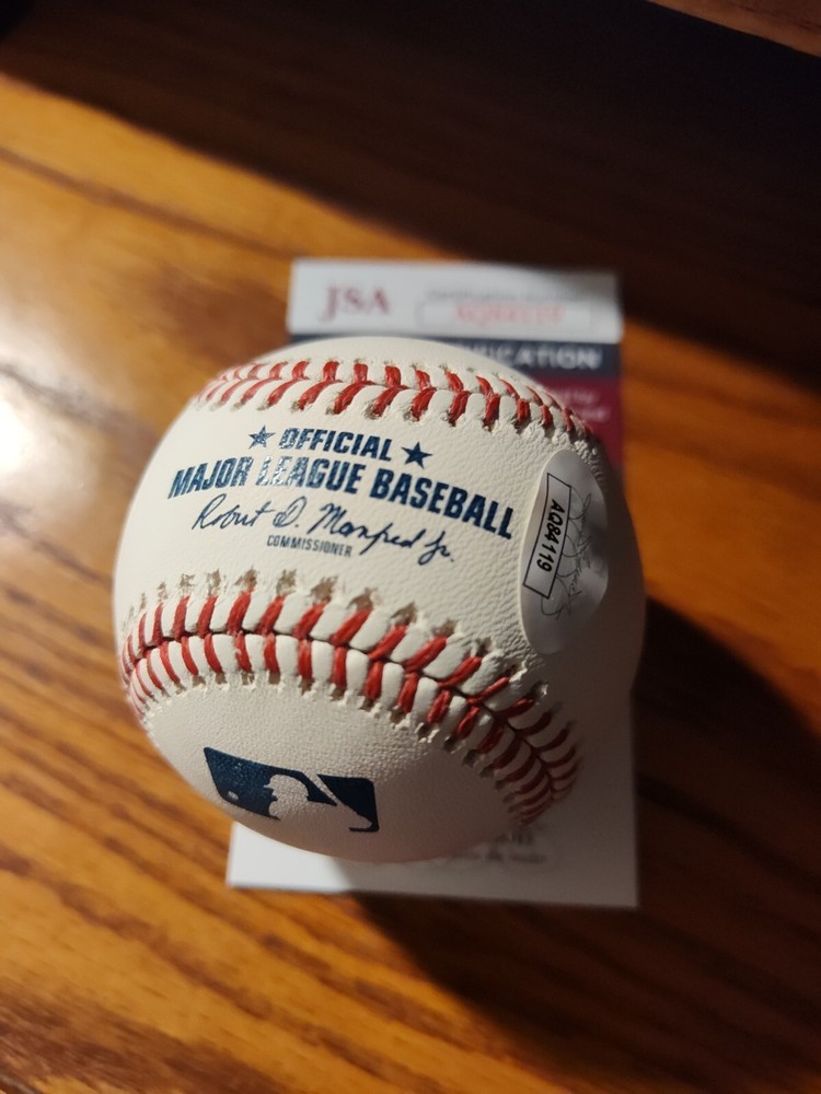 Peter Gammons Spink Award JSA Certified Baseball