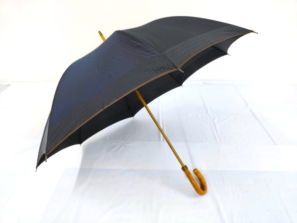 Fendi Zuccino FF Navy Blue Umbrella