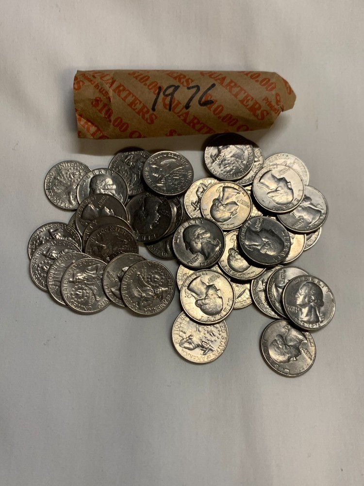 (40) 1976 Washington Quarters - (CIRCULATED)