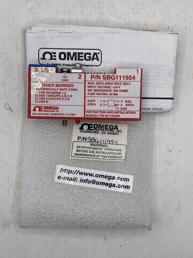 OMEGA ENGINEERING SBG111954 Solid State Relay 250v