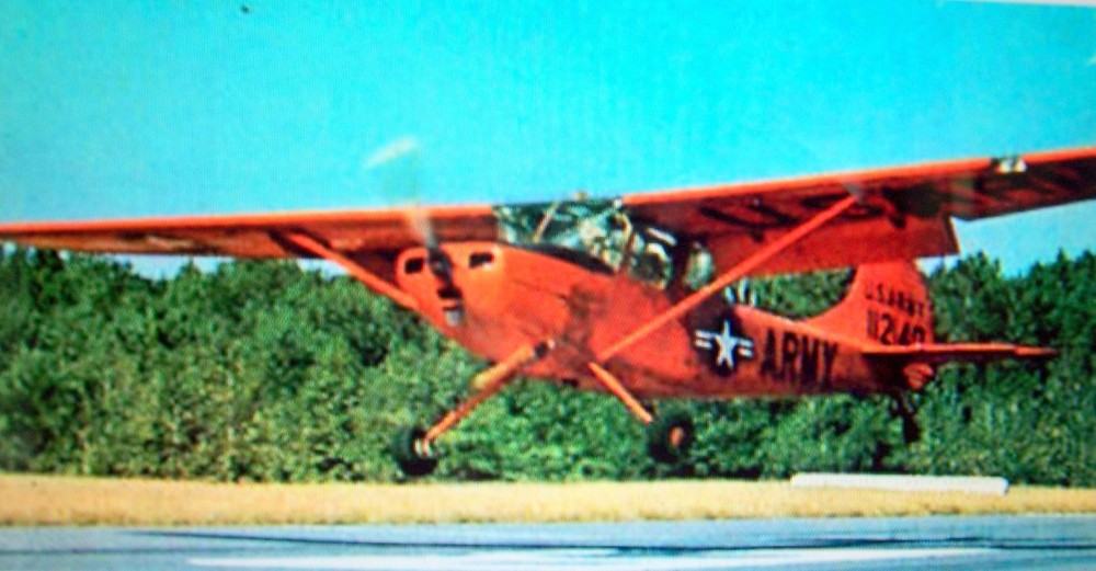 Berkeley/Fox L-19 BIRD DOG PLAN + SCALE DATA for 61" Span RC Model Airplane