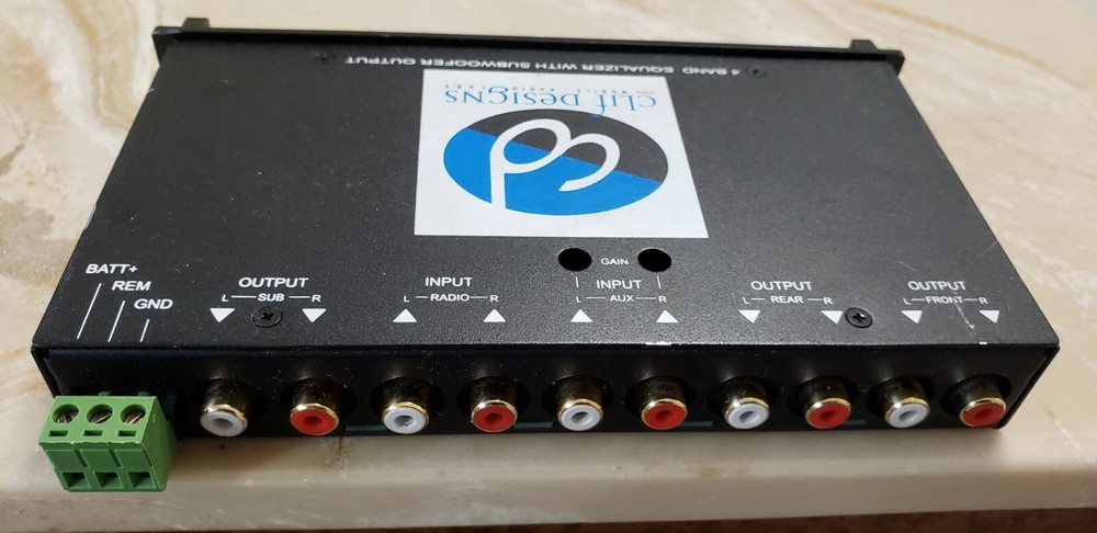 Clif Designs CD8Q old school equalizer