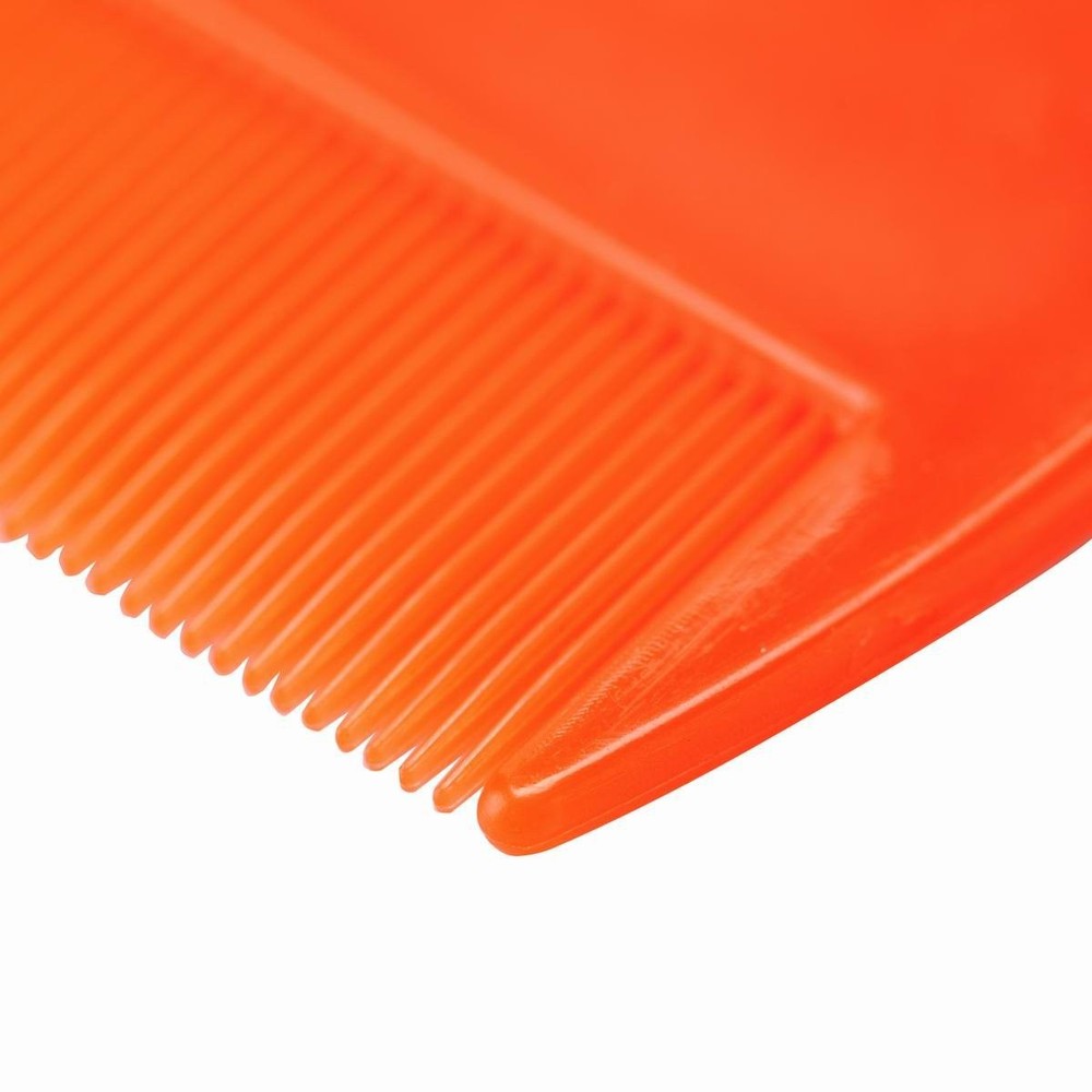 BinaryABC Plastic Flea Lice Combs, Double 12 Count (Pack of 1), Multicolor