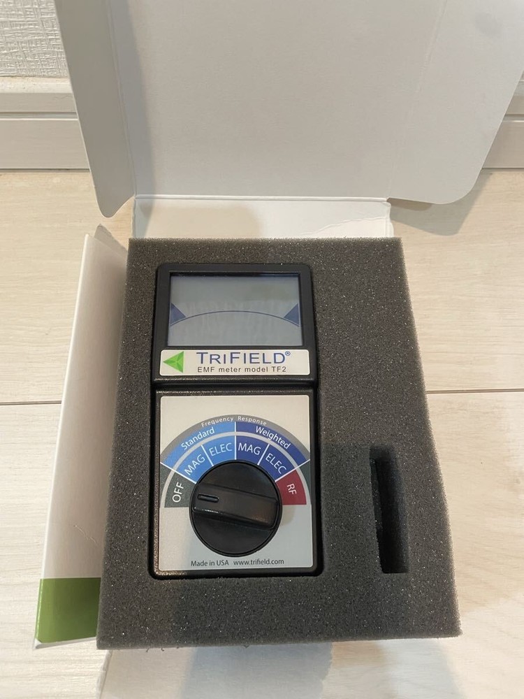 TRIFIELD EMF Meter Model TF2 Electromagnetic Field Measurement mint