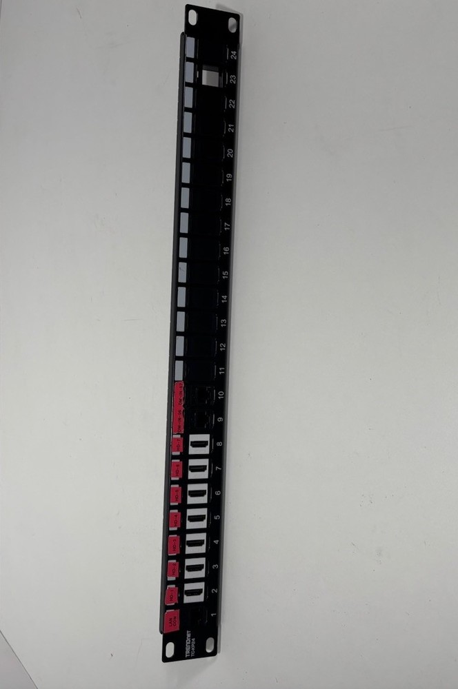 TRENDnet TC-P24C6 24-Port Cat 6 Rack Mount Patch Panel