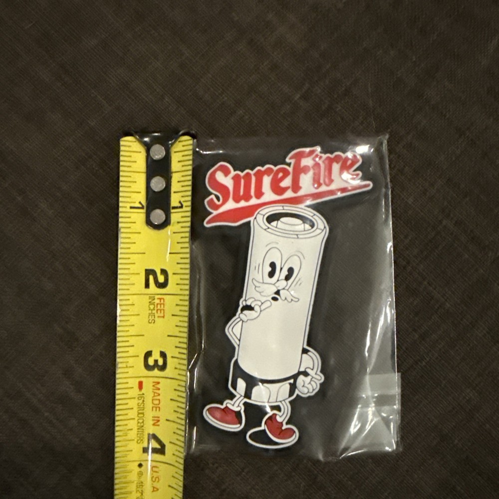 Surefire Patch Suppressor Man Character RARE - New!!
