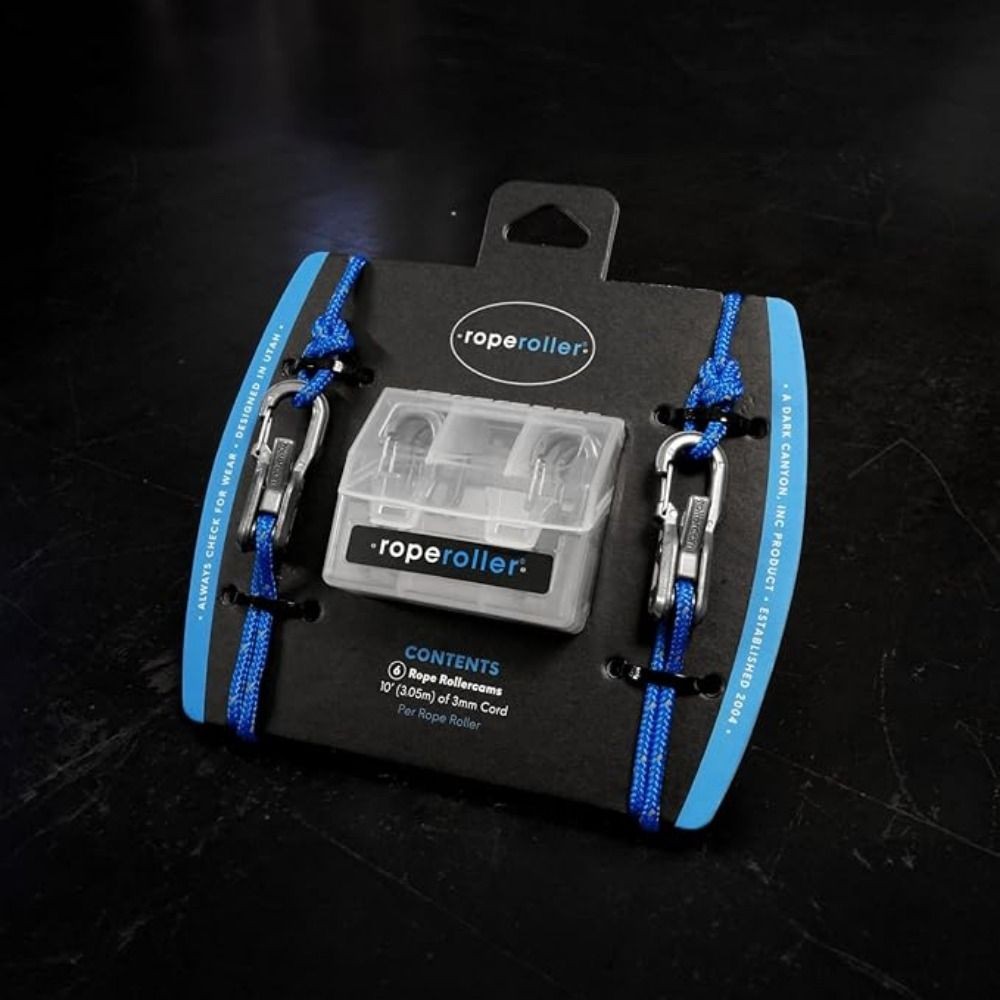 Cable Puller Lock Buckle Rope with Roller Tensioner Non-Slip Tie Down Rope