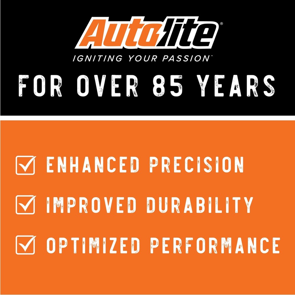 Autolite Iridium XP Automotive Replacement Spark Plugs, XP63 (4 Pack)