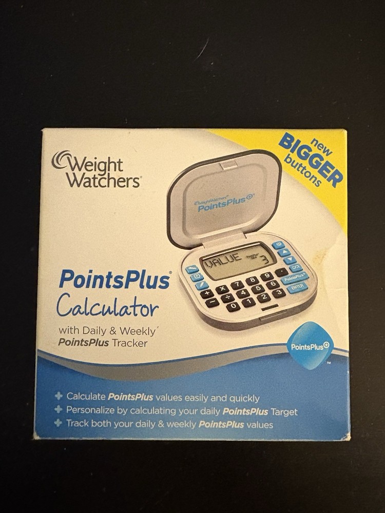Weight Watchers Points Plus Calculator w/Daily & Weekly PointsPlus Tracker NAC5A