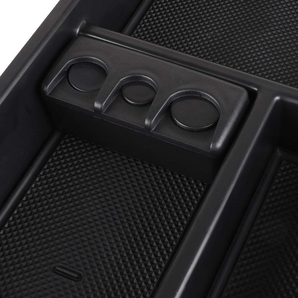 Center Console Organizer Tray & Armrest Storage Box - Compatible with 2014-20...