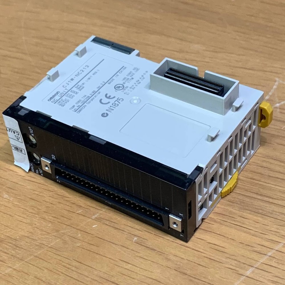 OMRON CJ1W-NC213 Position Control Unit PLC Module Ver.2.3 USED