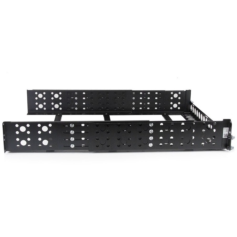 StarTech UNIRAILS2U 19" Adjustable Depth Rack Rails - Black