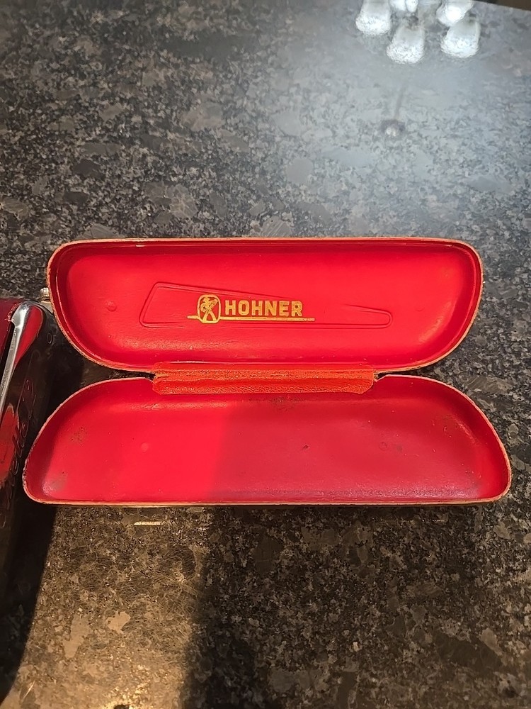 VINTAGE HOHNER CHROMETTA 12 CHROMATIC HARMONICA