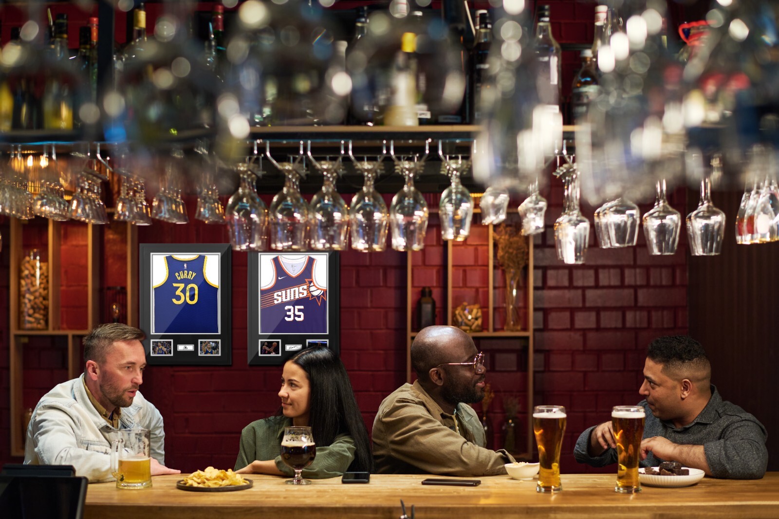 Jersey Display Case with UV Plexiglass, Mat & Pinboard for Sports Shirt (1 Pack)