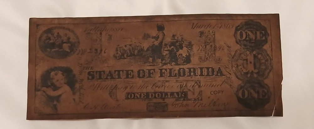 VINTAGE CONFEDERATE CURRENCY UNIQUE REPLICAS