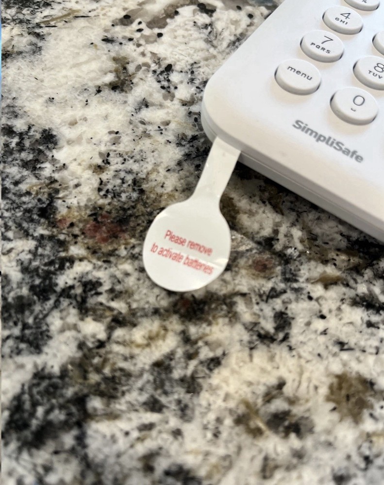 Simplisafe Wireless Key Pad Sskp3, Replacement Brand New