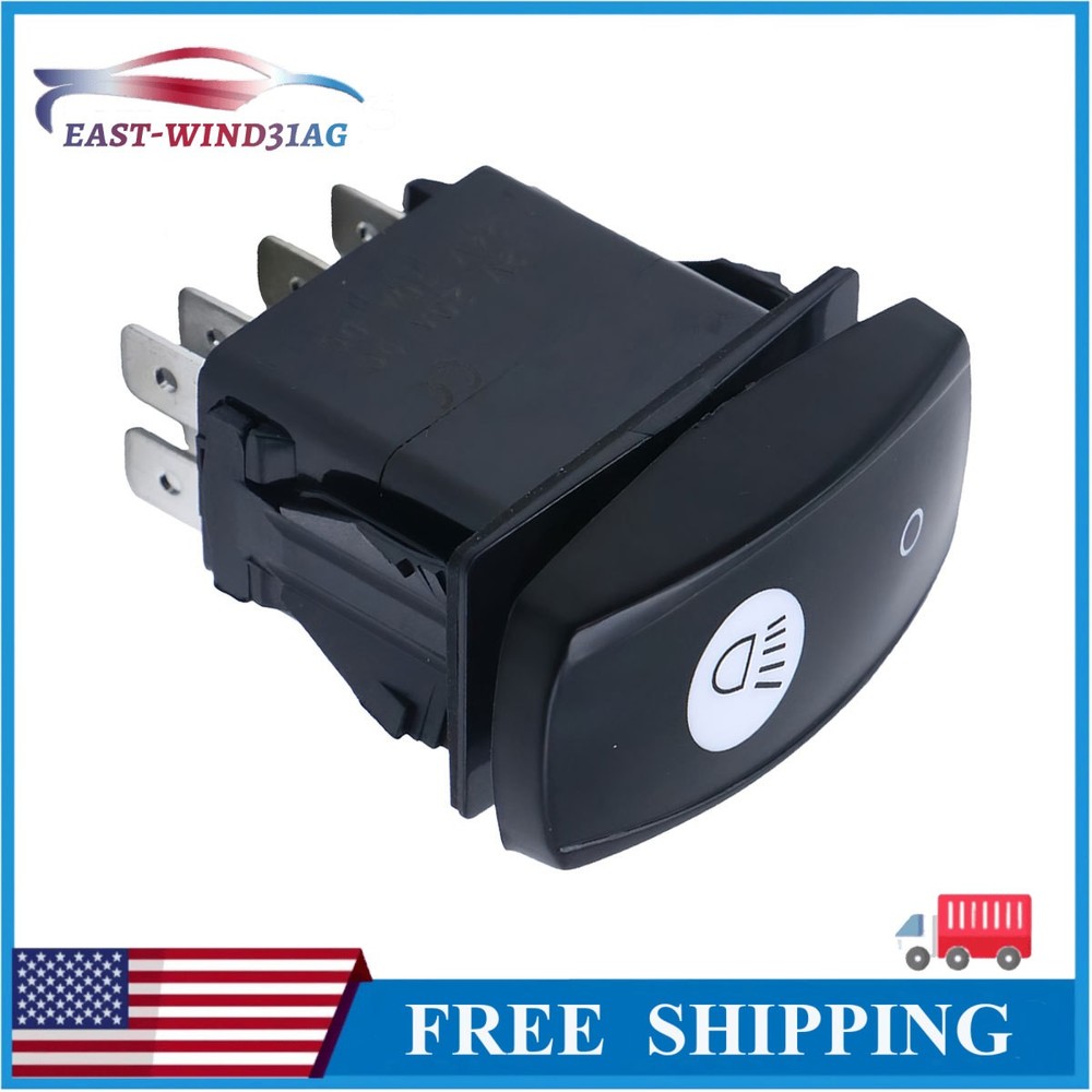 For John Deere 310J 310SJ 315SJ 710J Work Light Toggle Switch