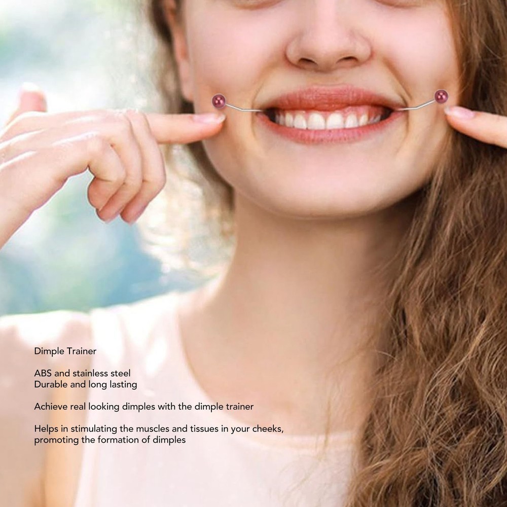 2 Pairs Dimple Makers Safe Effective Portable Dimple Creator For Cheeks