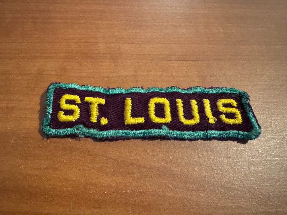 Vintage St. Louis Patch, 3.5”