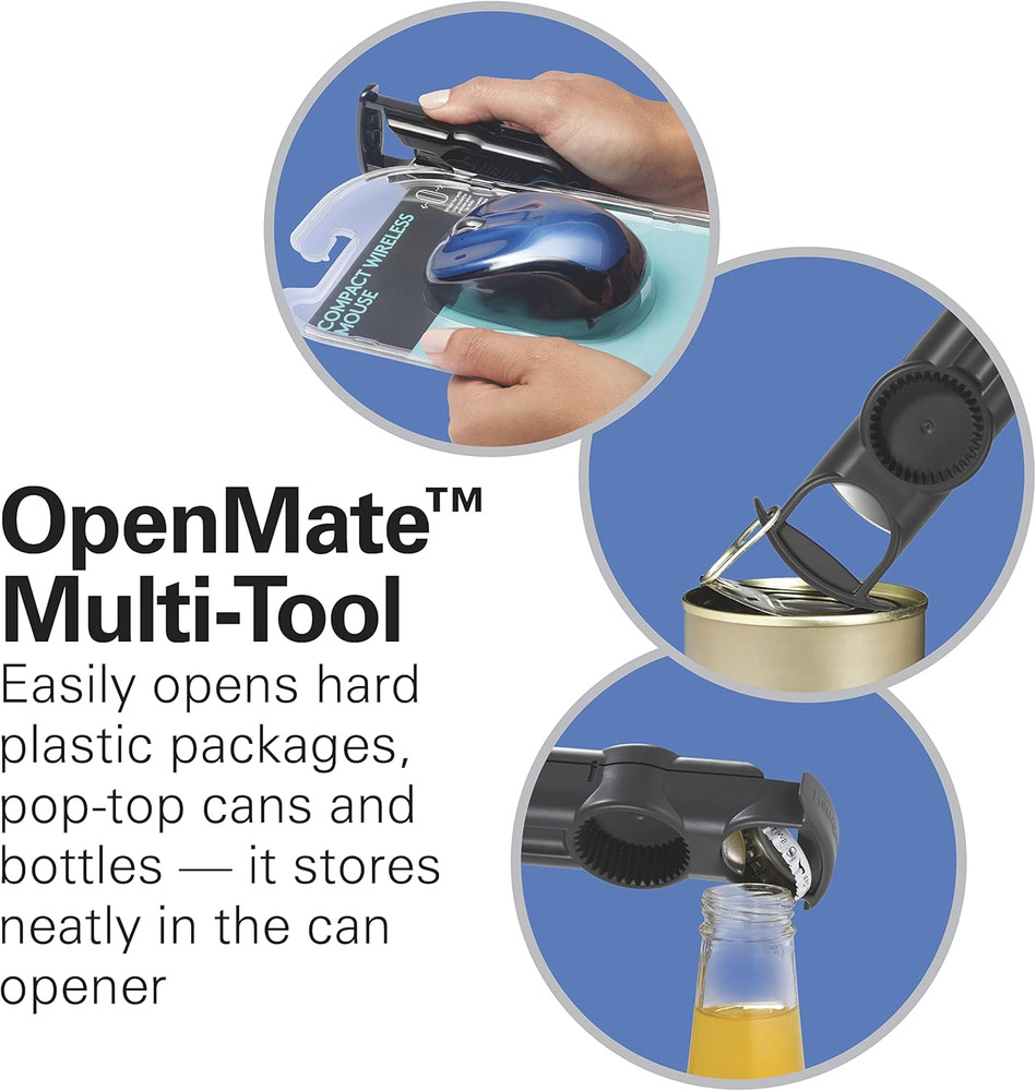 Openstation Electric Automatic Can Opener for Kitchen with Multi Tool and Bottle