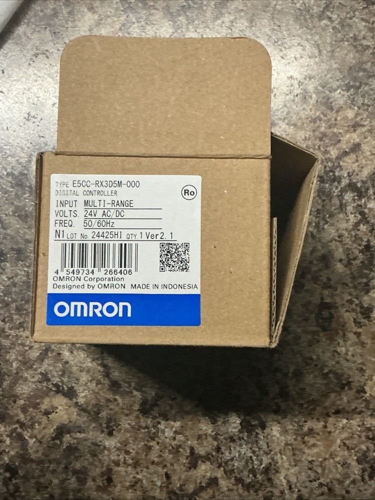 🍀DIGITAL CONTROLLER E5CC-RX3D5M-000 MULTI RANGE 24V AC DC 60HZ🍀