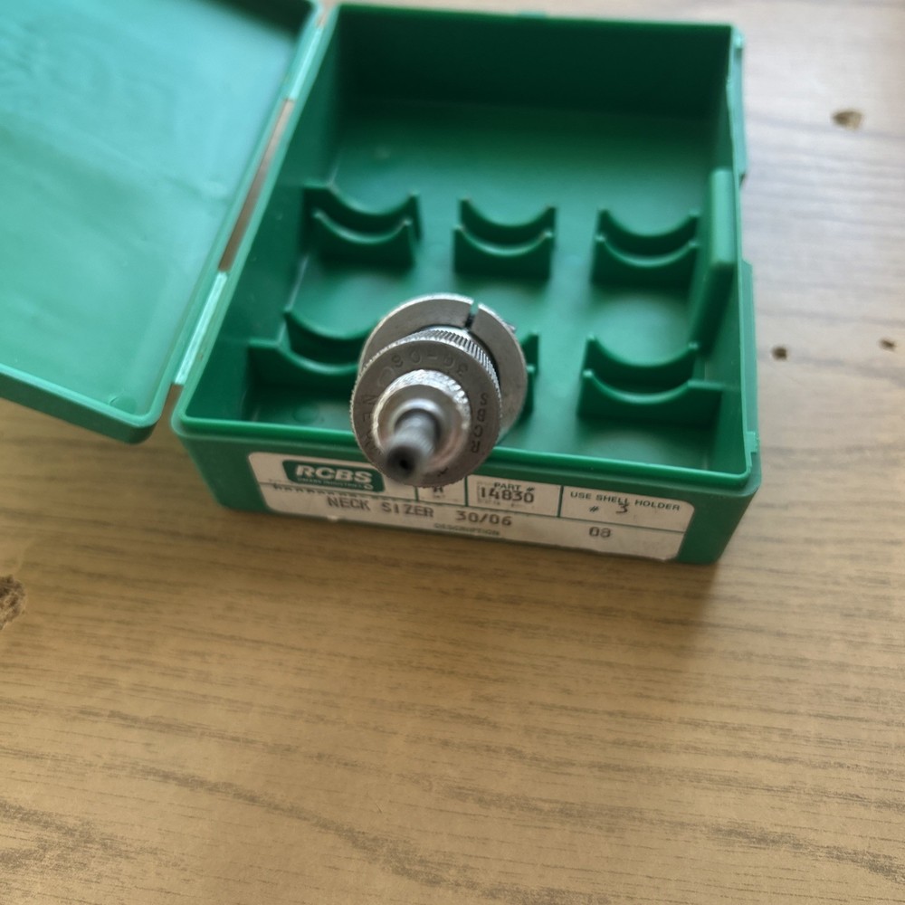 RCBS 30-06 NECK SIZING DIE, GROUP A, # 14830